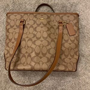 Coach tote shoulder bag